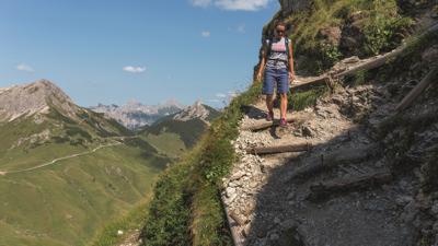 Landsberger Hütte vom Neunerköpfle