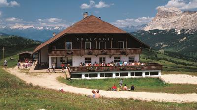 Vom Piz La Villa zur Pralongià