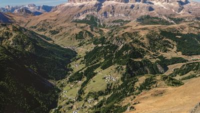 Col di Lana, 2452 m: Südanstieg