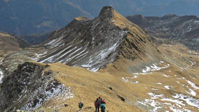 Sonnberg zu Klenitzenalm und Hochgrubenkopf