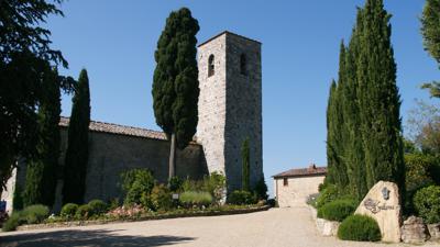 Von Gaiole zum Castello di Meleto