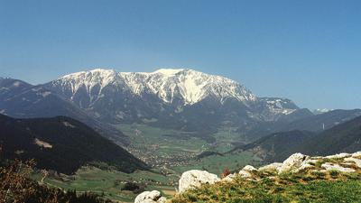 Hohe Wand: Das Gelände, 1023 m
