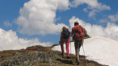 Hamberg, 2095 m, und Standkopf, 2241 m