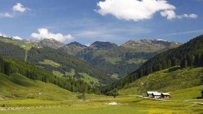 Arbiskogel, 2048 m, und Kirchspitze, 2312 m