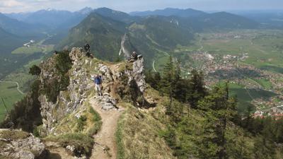 Laber, 1682 m, über Schartenkopf