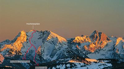 Hocheisspitze, 2523 m