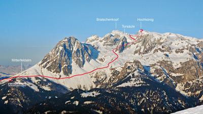 Arthurhaus – Hochkönig, 2941 m
