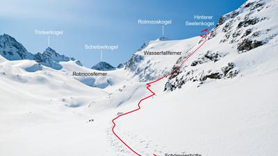 Hinterer Seelenkogel, 3472 m