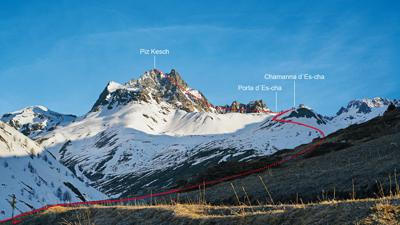 Piz Kesch, 3418 m
