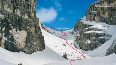 Hochebenkofel, 2905 m