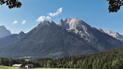 Blaueishütte und Blaueisgletscher