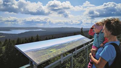 Alpenblick und Moldaublick