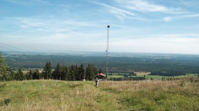 Von Böbing auf die Brombergalm