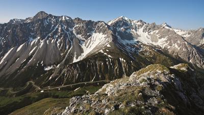 Falschkogel und Anhalter Hütte