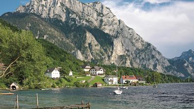 Traunstein, 1691 m: Naturfreundesteig