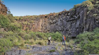 Barranco de la Linde und Arco del Jurado