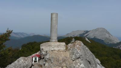 Über den Grat des Oriol, 1130 m