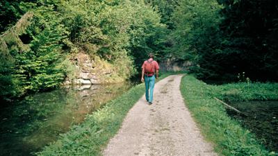 Durchs Klumpertal nach Bronn