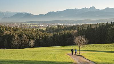 Zur »Schönen Aussicht« in Kleinhöhenrain