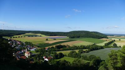 Der Michelsberg bei Münnerstadt