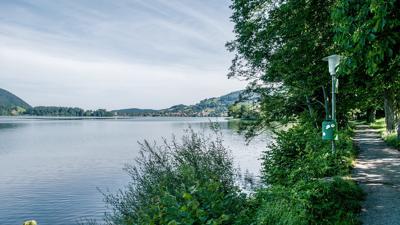 Barrierefreier Rundweg um den Schliersee