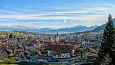 Langlaufloipe Große Rochusrunde Bad Bayersoien