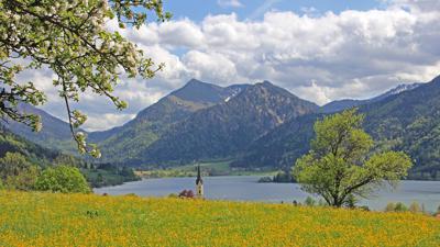 Alpbachtal und Kühzagl von Tegernsee