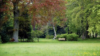 Wanderung zur Wasserscheide, Dunkelhäuser und Stadtpark