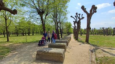 Barrierefreie Route durch Herrnhut
