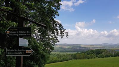 Im Reich der Lausche mit Start und Ziel Parkplatz „Neu Sorge“