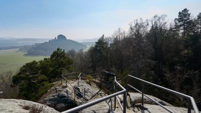 Auf Kaiserkrone und Zirkelstein
