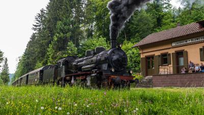 Zügig mit Zug und Rad unterwegs