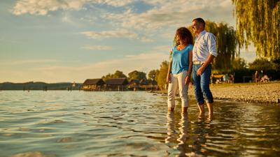 Aachwanderung zu den Pfahlbauten und zur Uferpromenade