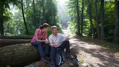 Auf dem „SeeGang“ entlang der Steiluferlandschaft zum Haldenhof