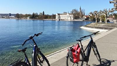 Schiff hoch drei – Kleine Radtour am Untersee