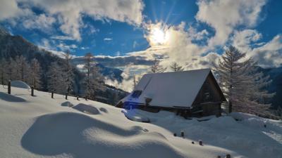 Gowilalm Schneeschuhtour