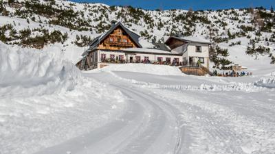 Höhenloipe Dachstein Krippenstein Gjaid Alm