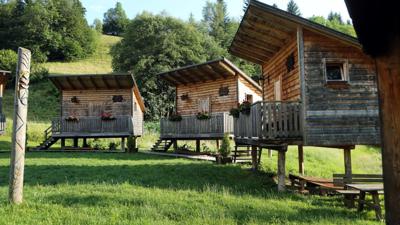 Naturparkeingang Sulzbichl: Panoramastraße – Tormäuer – Trefflingfall