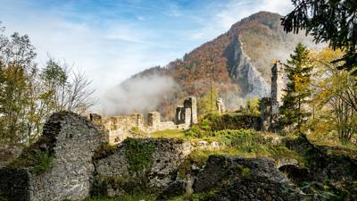 Ruinenrunde Scharnstein – MTB Rundtour
