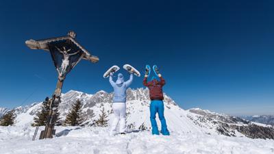 Schneeschuhwanderung Hochkeil