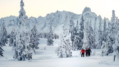 Schneeschuhwanderung auf den Gerzkopf