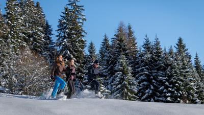 Schneeschuhwanderung ins Tortal