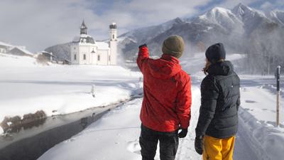 Seefelder Hochplateau Winterweitwanderung Etappe 1: Von Seefeld über Reith nach Leithen