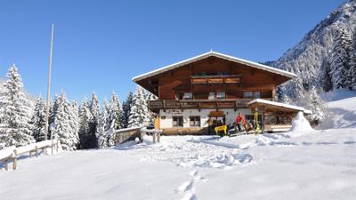 Skitourenabend auf der Vilser Alm