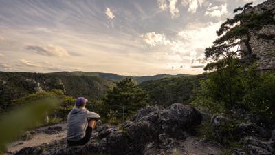 Wanderregion Anninger: Vom Gasthaus Bockerl zur Wilhelmswarte und zurück
