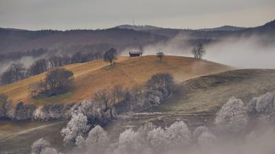 Winterrundwanderung um den Mittelpunkt des Biosphärenparks