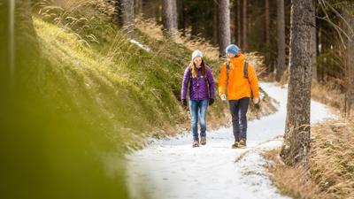 Winterwanderung von der Wexl Arena St. Corona zum Gasthof St. Wolfgang in Kirchberg am Wechsel