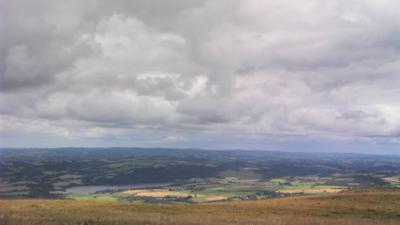 Plomodiern Panorama Rundfahrt