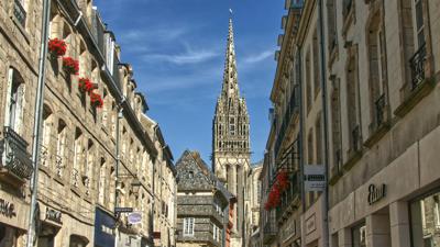 Quimper Hügel Rundfahrt