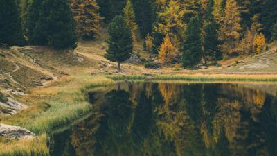 Seen Miroir und Saint-Anne